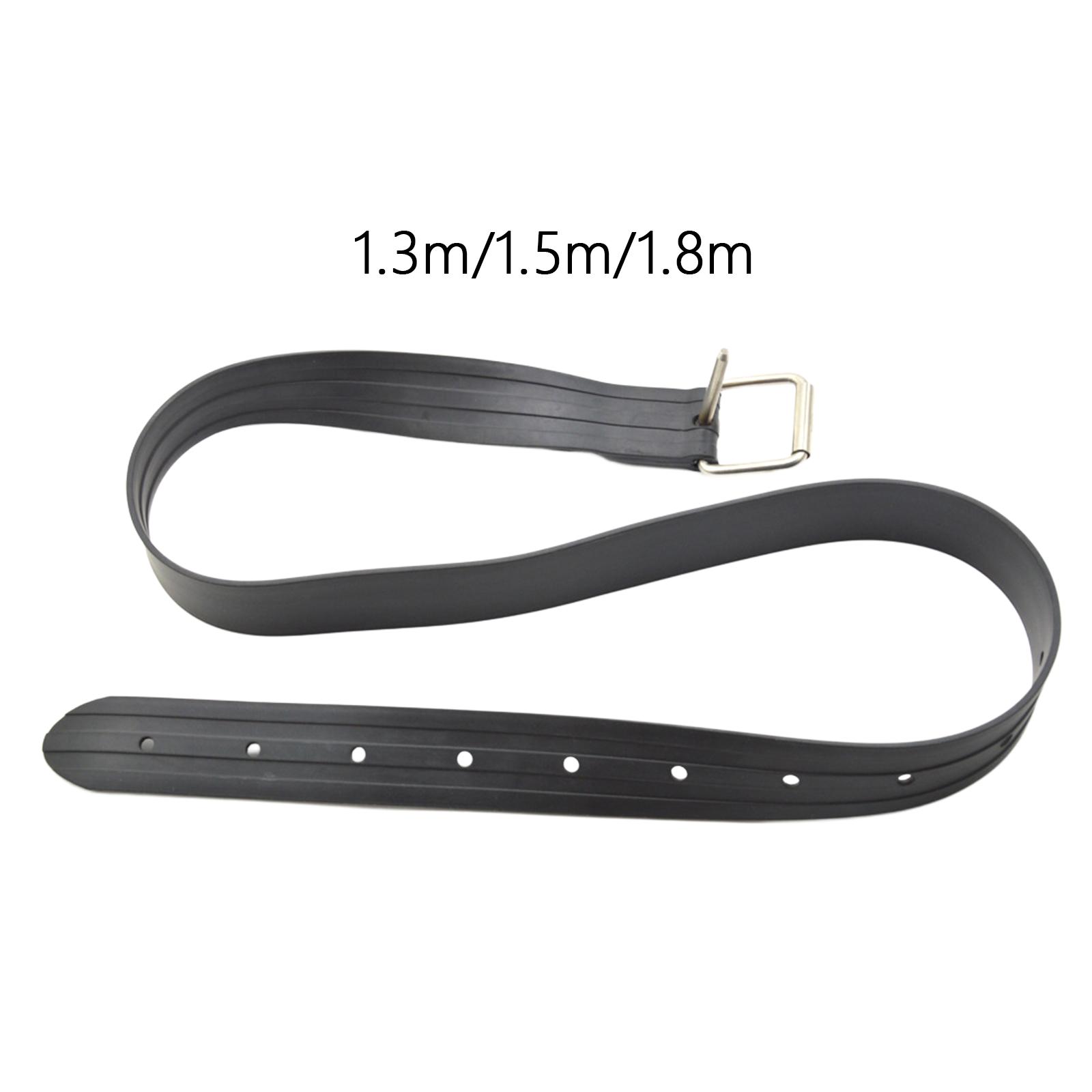 Dive Weight Belt - ダイビングラバーウェイトベルトフリーダイバー調節可能 1./1.5M/1.8M ユニセックスシュノーケリングダイビング用品 BCD アクセサリー