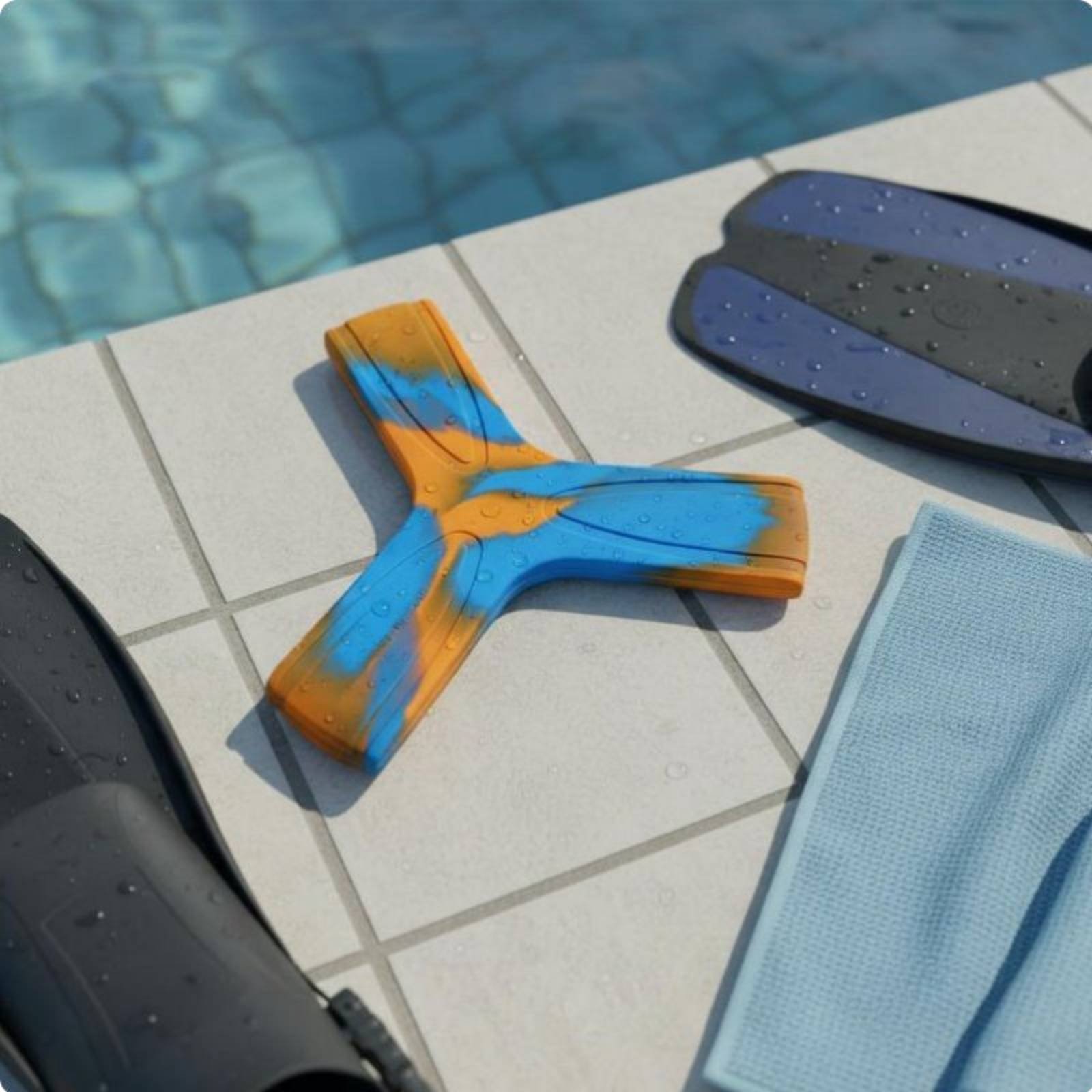 ダイビングフィンリテーナーストラップ弾性シリコンフィンホルダ - Us Aquatic Sports のレビューと価格