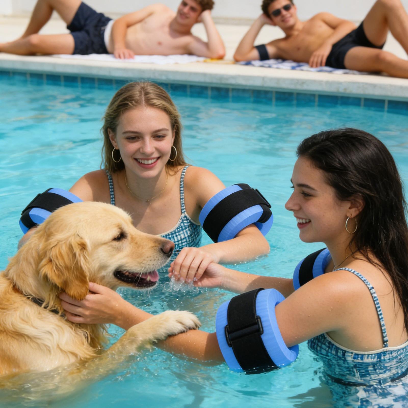 2個入りフォームスイミングフロートリング、ウォーターエアロビ - Aquatic Aerobics のレビューと価格