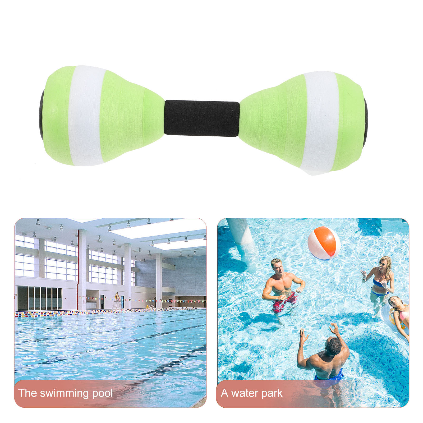 1ペアプールダンベル水泳エクササイズ器具ウォーターエアロビク - Aquatic Aerobics のレビューと価格