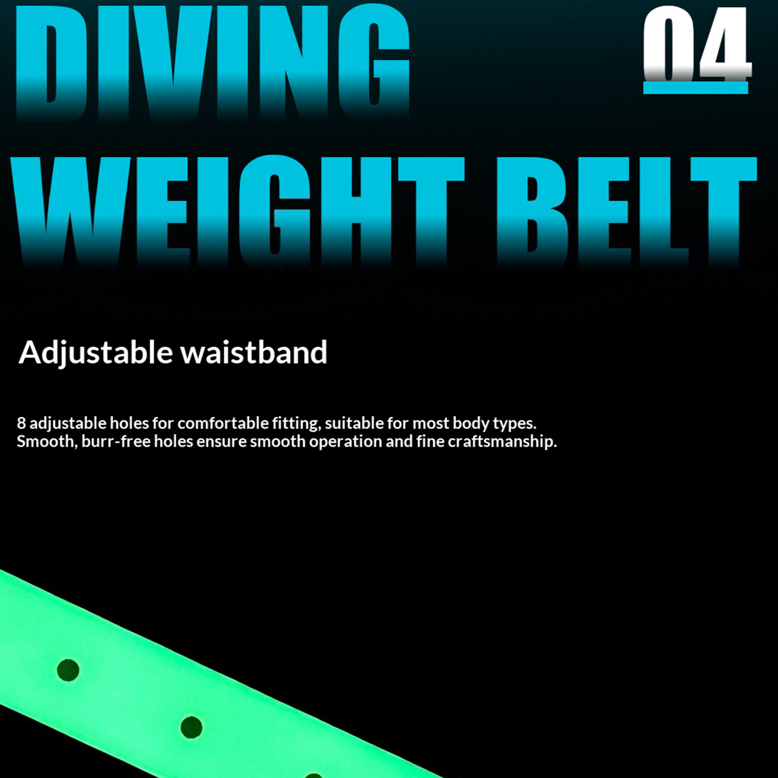 フリーダイビングカウンターウェイトベルト クイックリリース  - Dive Weight Belt のレビューと価格