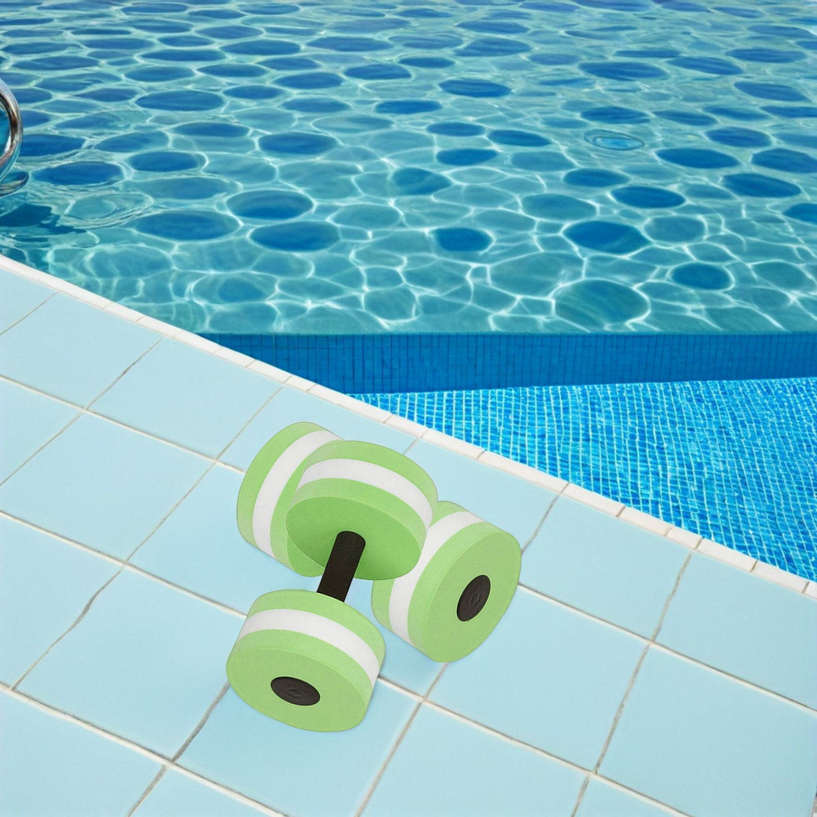 2個入りEVAフォーム製ウォーターバーベル、プール用抵抗ダン - Aquatic Aerobics のレビューと価格