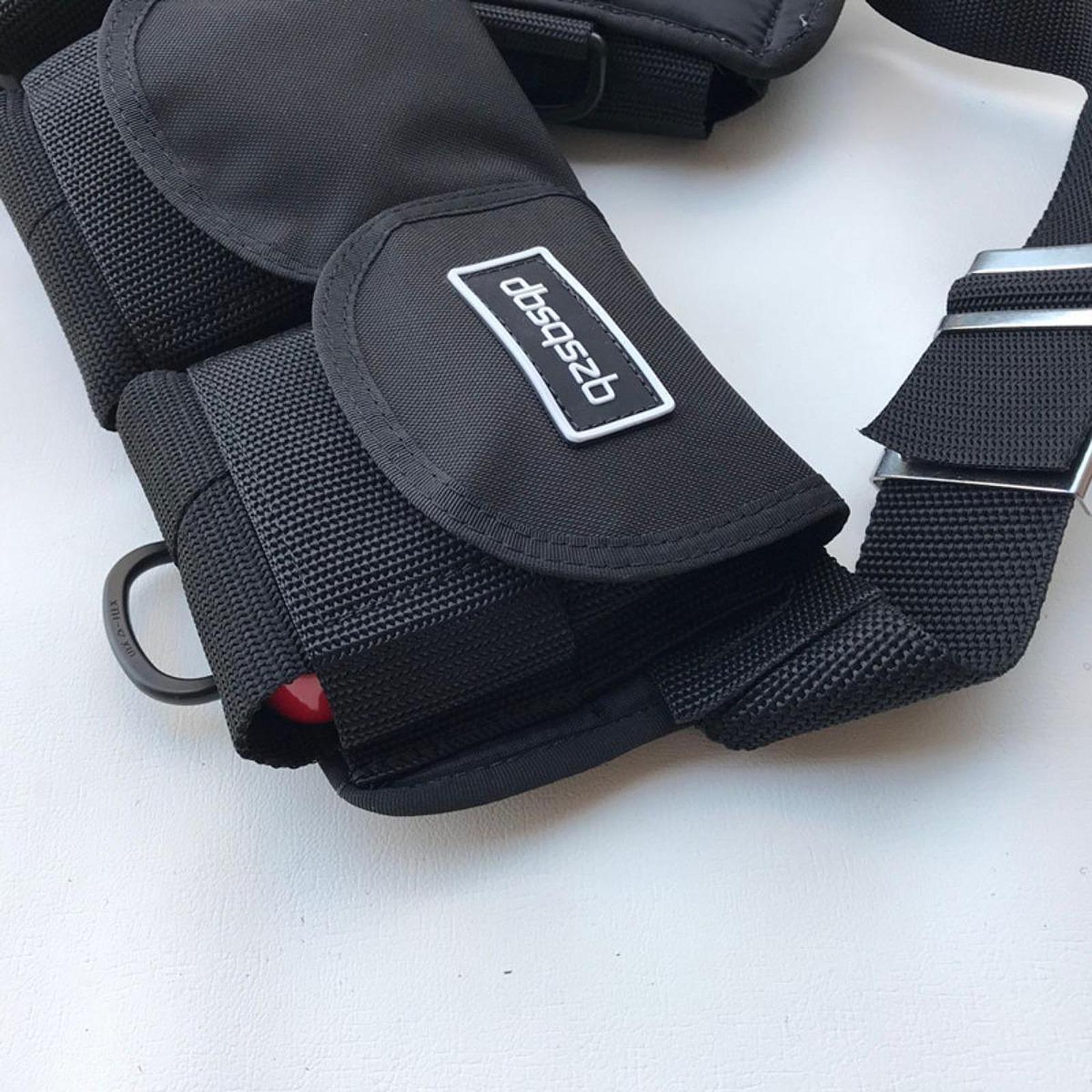 防水シュノーケラーウェイトホルダーバッグ丈夫な600Dナイロ - Dive Weight Belt のレビューと価格